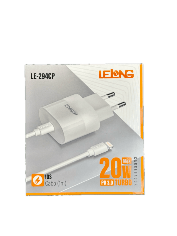 Kit carregador Lelong IOS